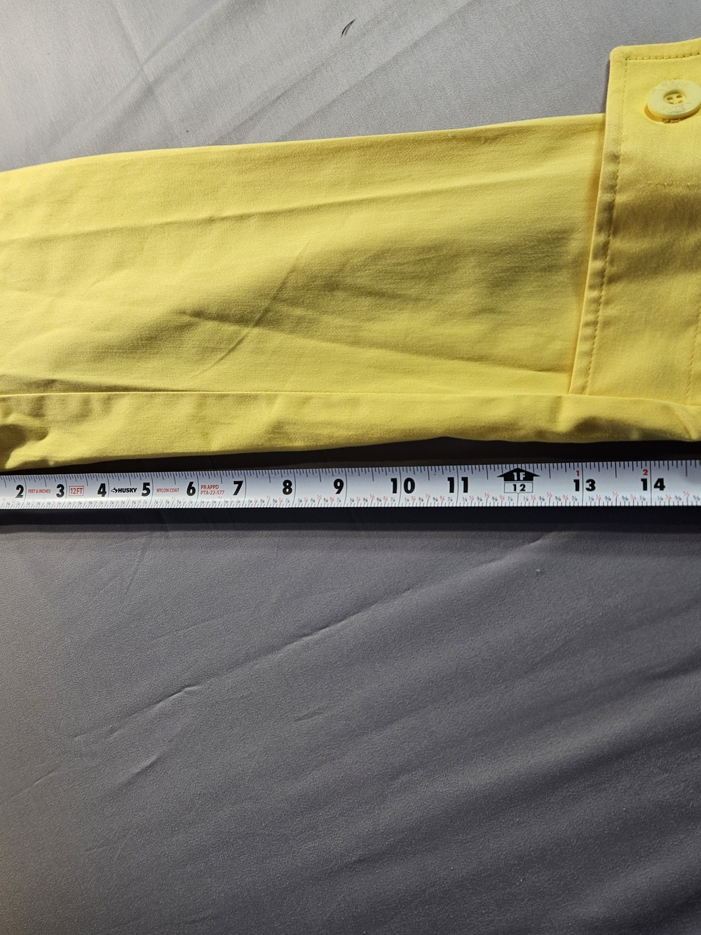 A/LINE Sky Bright Yellow for W Belted Trench Coat Sz M perfect For Any Occasions - Picture 11 of 14